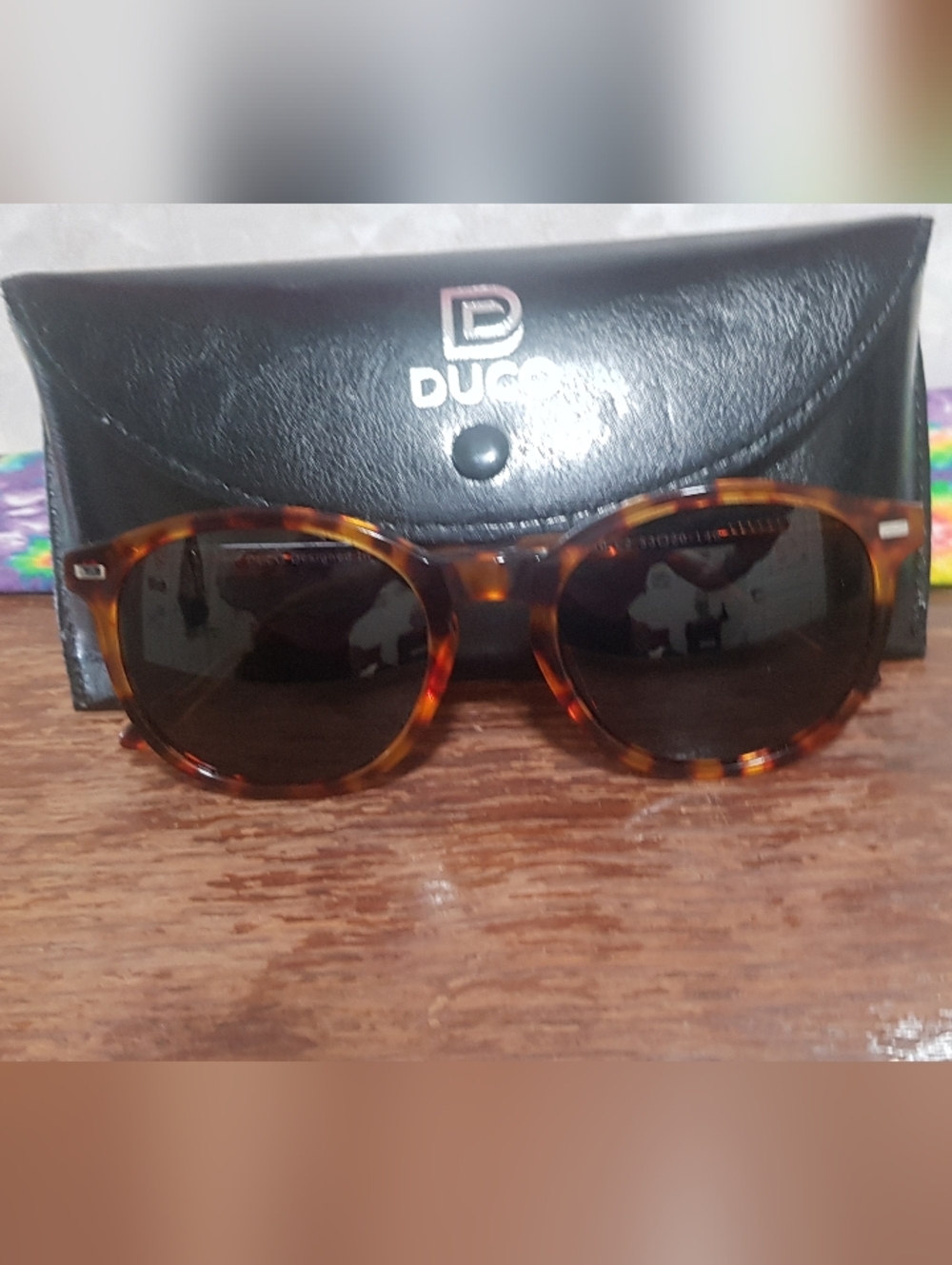 Duco Uni-Sex Tortoiseshell Sunglasses -